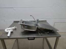 Inbouwspoelbak - 86x44 cm